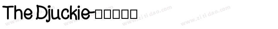 The Djuckie字体转换